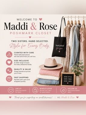 Welcome to Maddi & Rose 🌸 NWT Size M